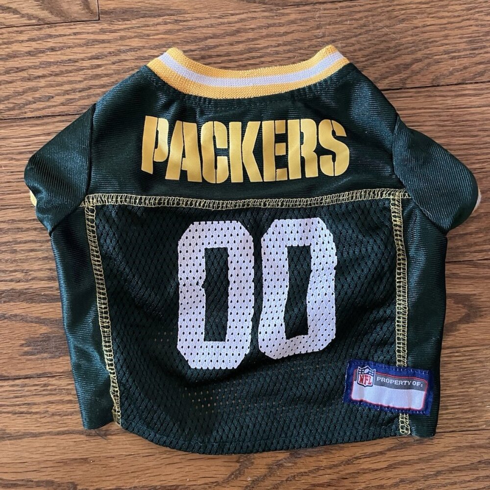 Green Bay Packers Mesh Pet/Dog Jersey OFFICIALLY LICENSED NFL